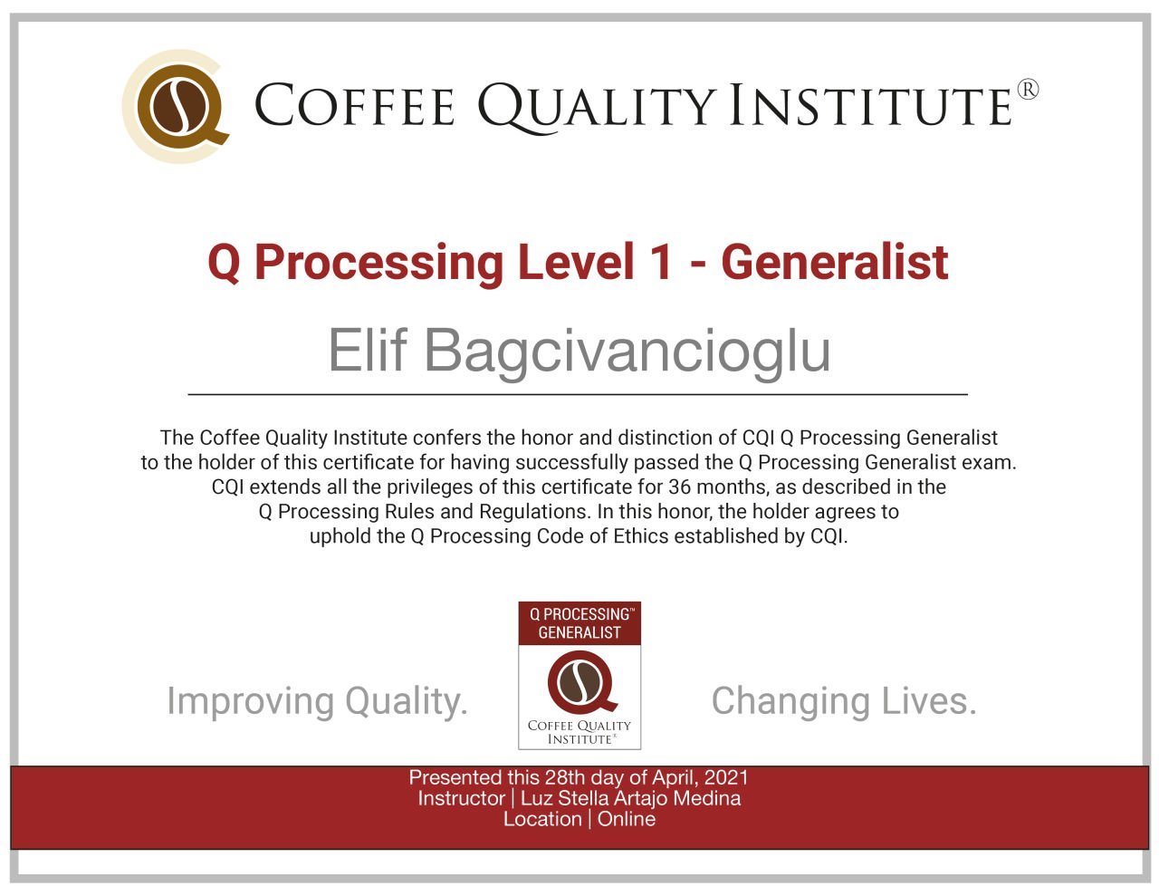 Q Processing